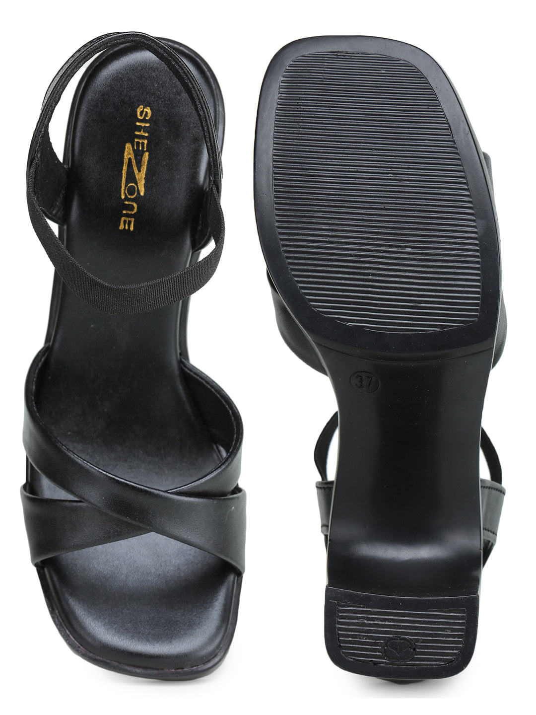 Shezone Black Women Heels
