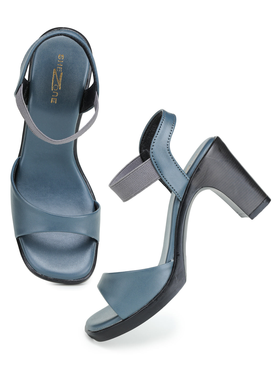 Shezone Blue Women Heels