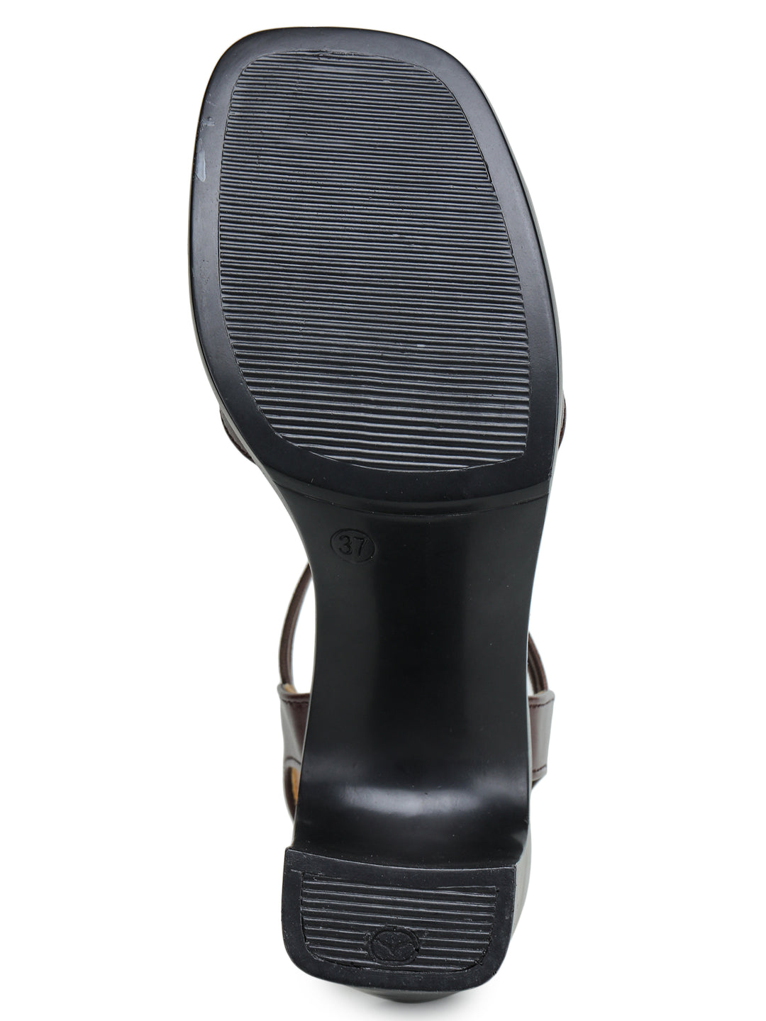 Shezone Brown Women Heels