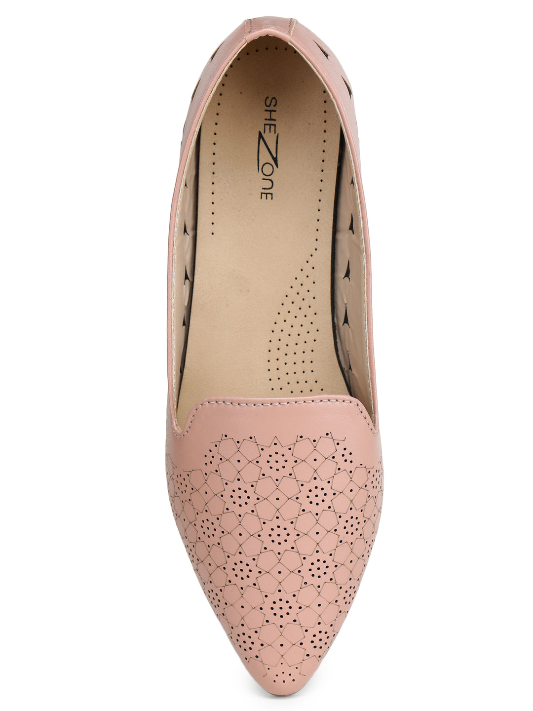 Shezone Peach Women Flats