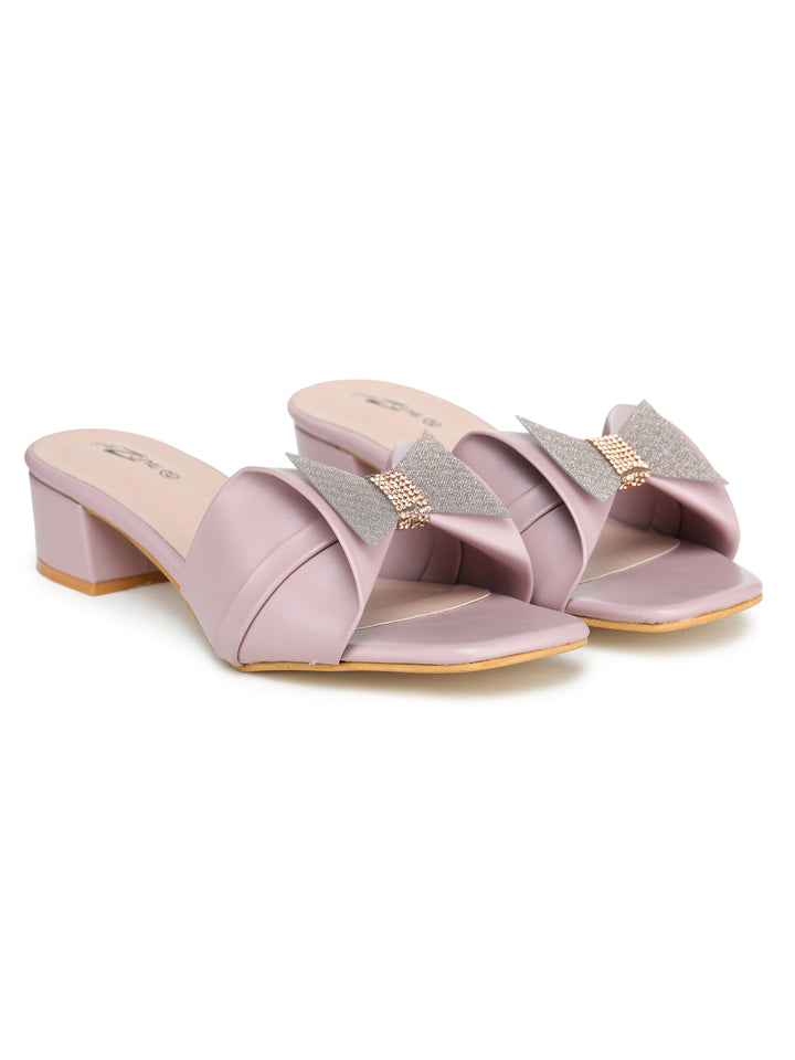 Shezone  Peach Women Heels