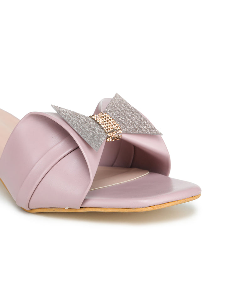 Shezone  Peach Women Heels