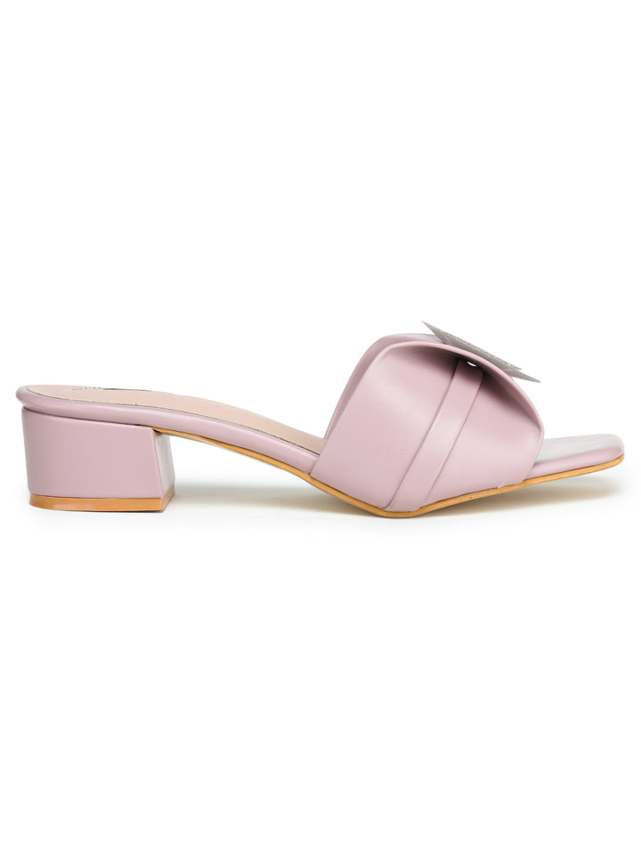 Shezone  Peach Women Heels