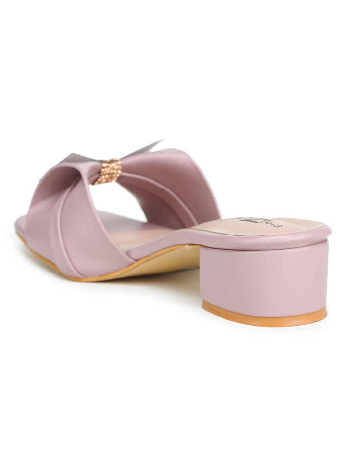 Shezone  Peach Women Heels