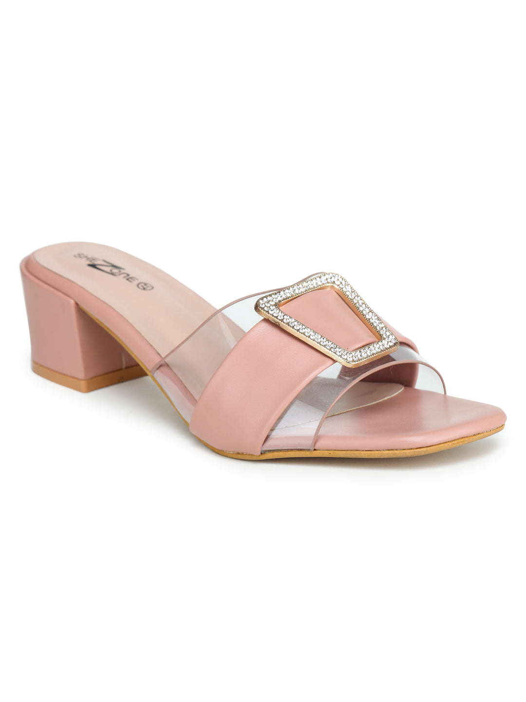 Shezone  Peach Women Heels