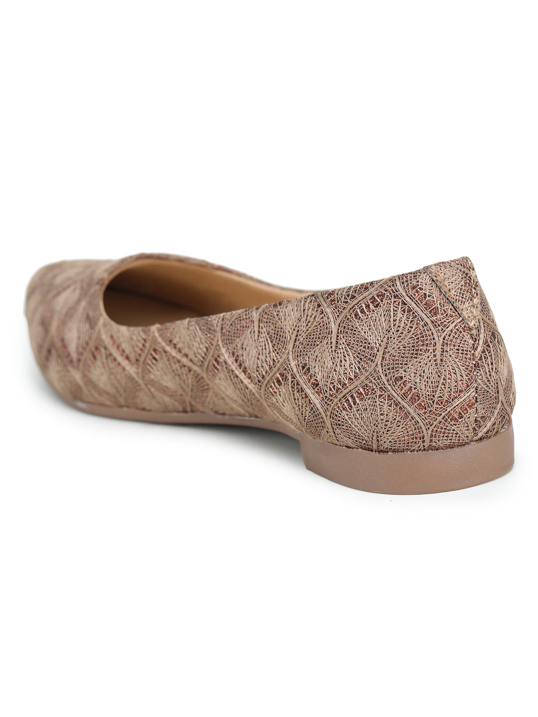 Shezone Beige Women Flats