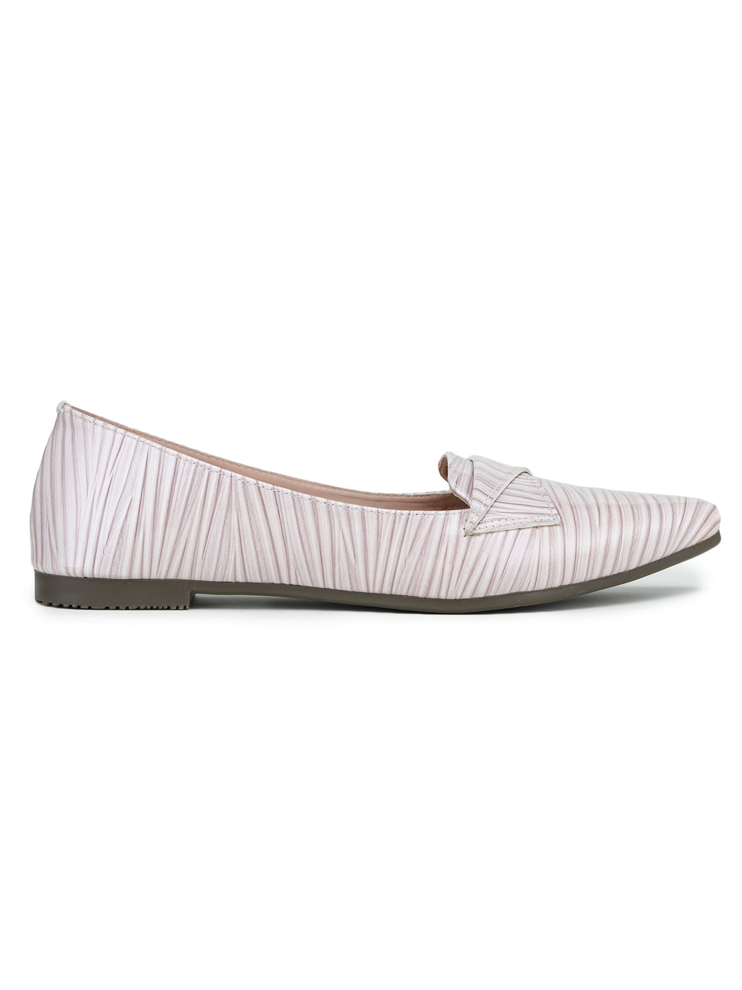 Shezone Cream Women Flats