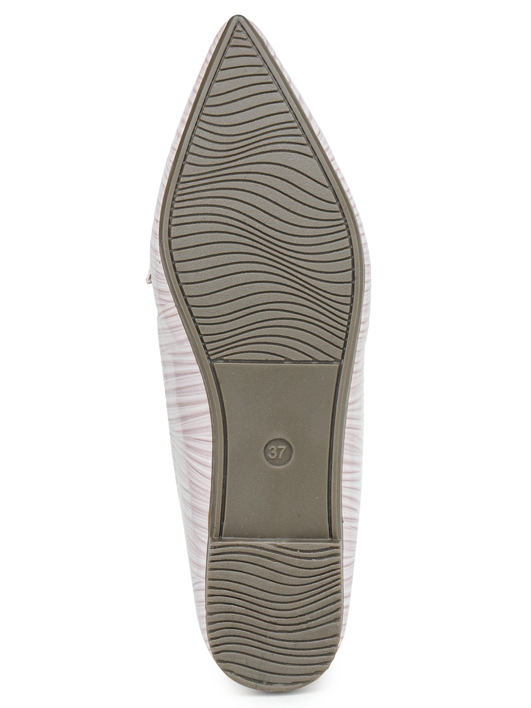 Shezone Cream Women Flats