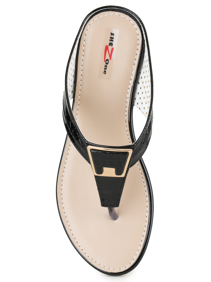 Shezone Black Women Flats