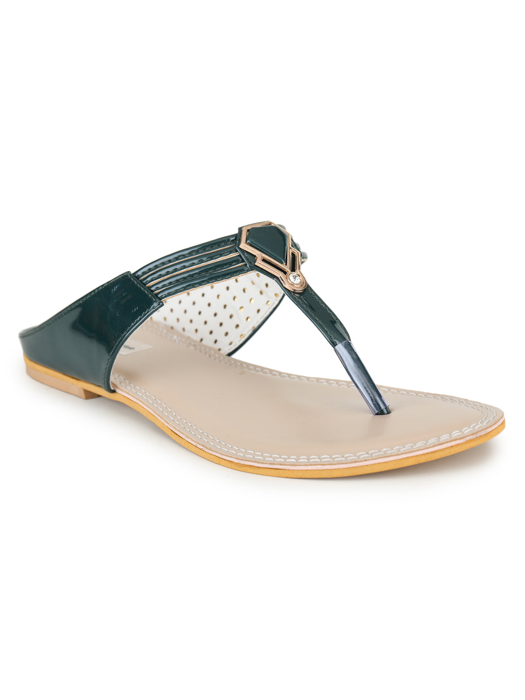 Shezone Green Women Flats