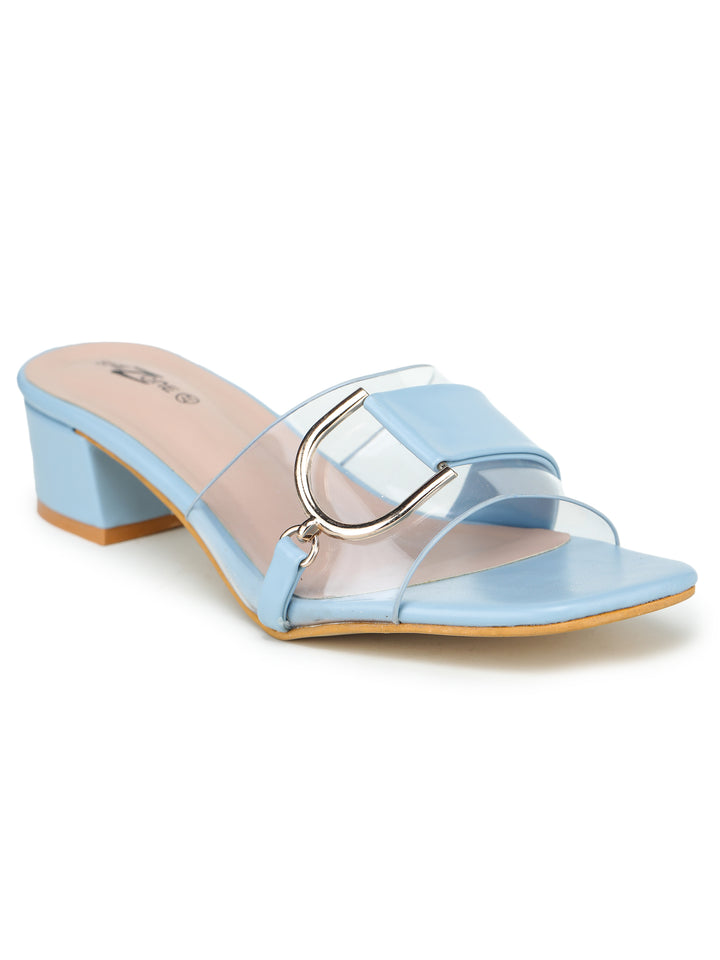 Shezone  Blue Women Heels