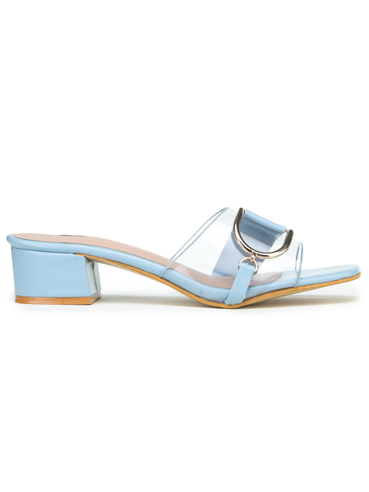 Shezone  Blue Women Heels