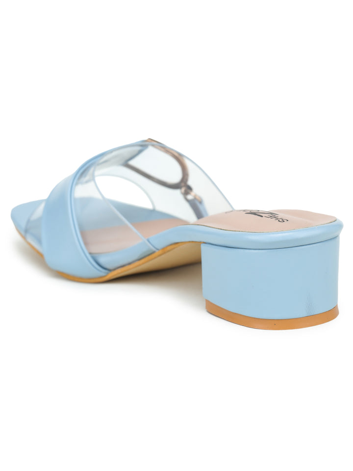 Shezone  Blue Women Heels