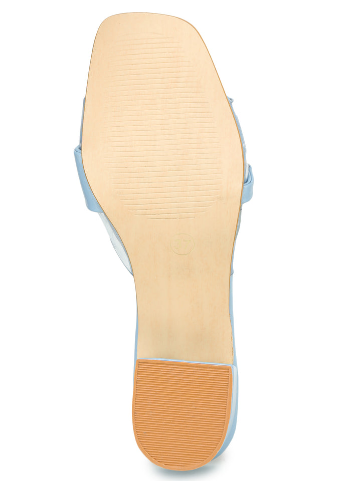 Shezone  Blue Women Heels