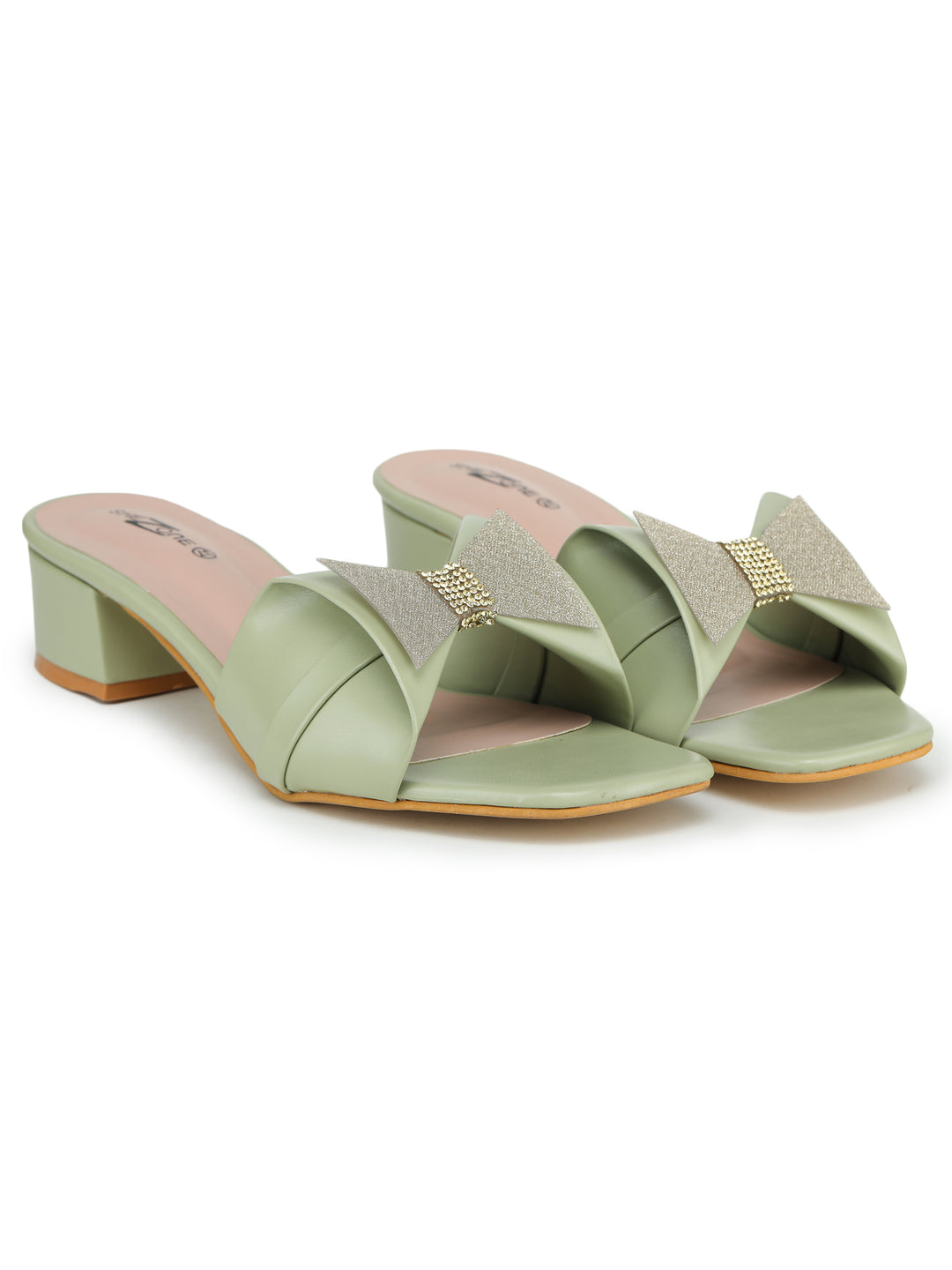 Shezone  Green Women Heels