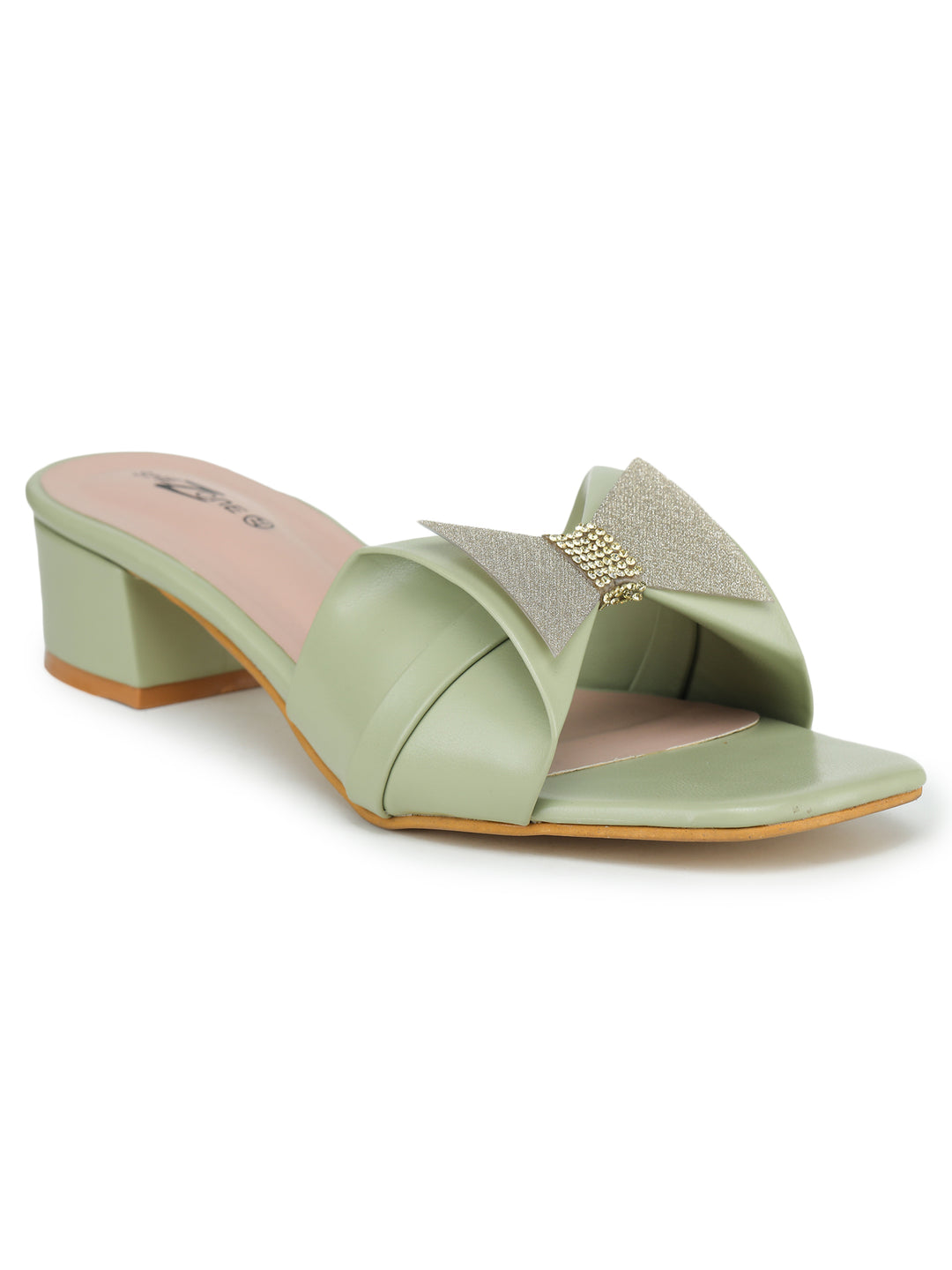 Shezone  Green Women Heels