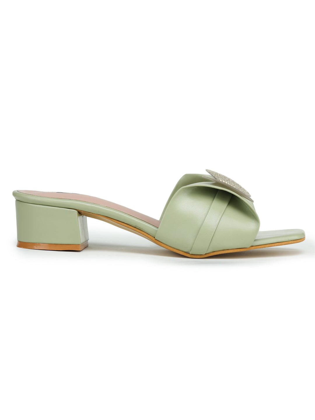 Shezone  Green Women Heels