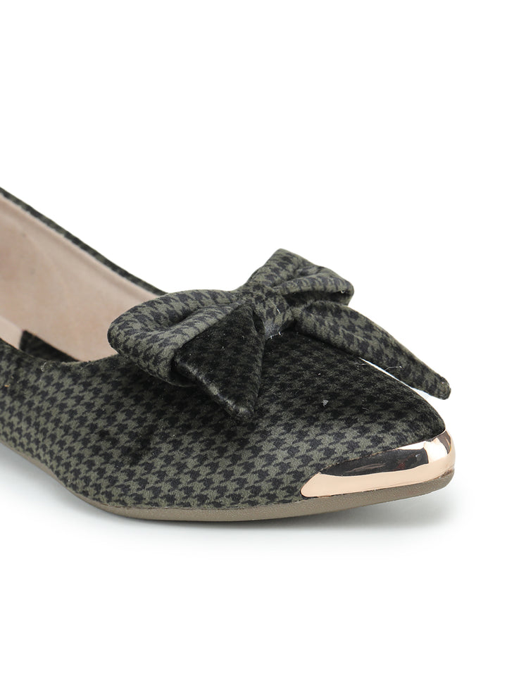 Shezone Green Women Flats