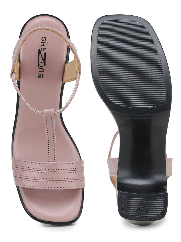 Shezone Peach Women Heels