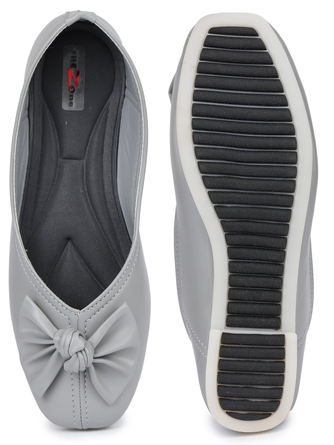 Shezone Grey Women Flats
