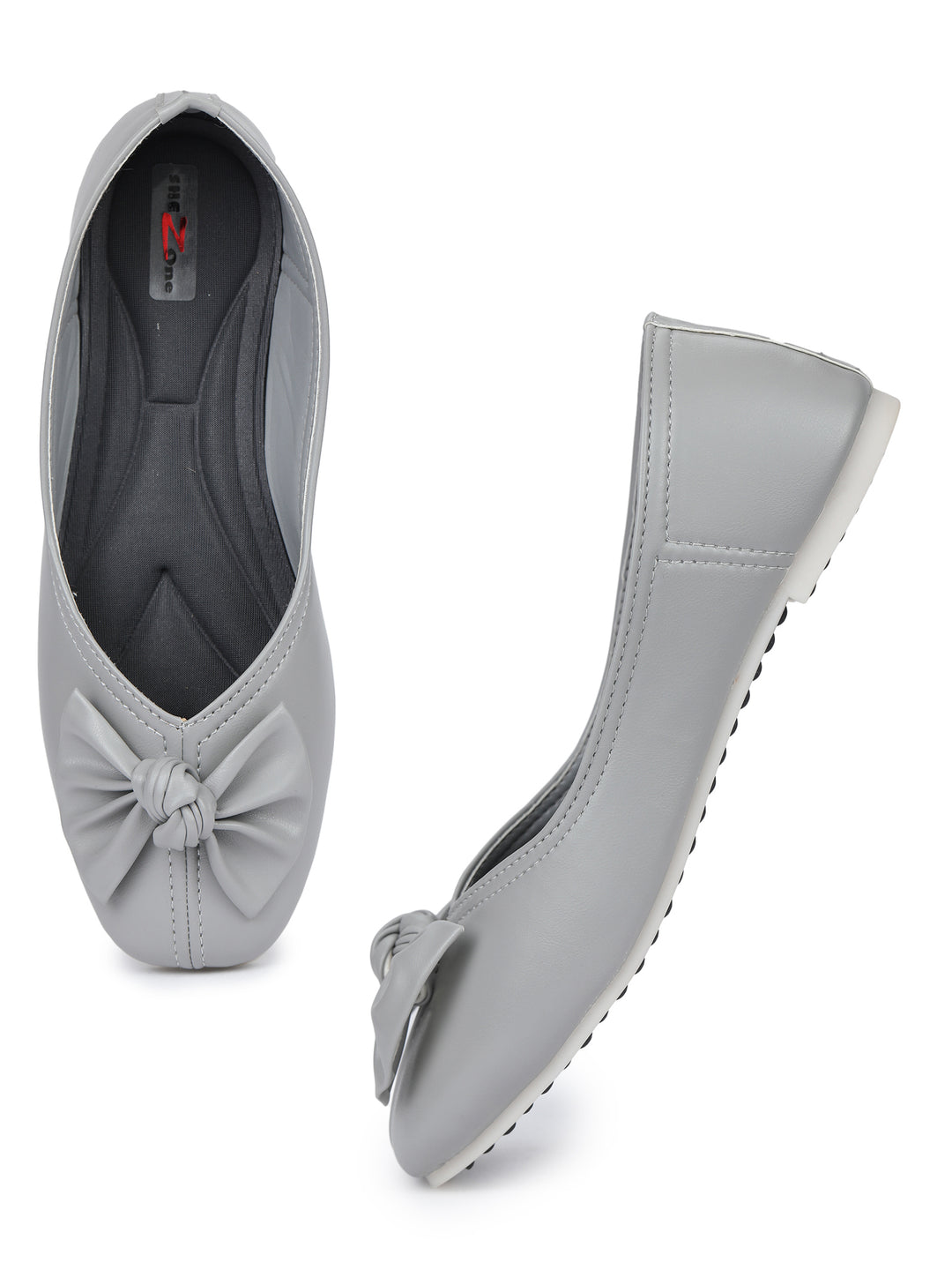 Shezone Grey Women Flats