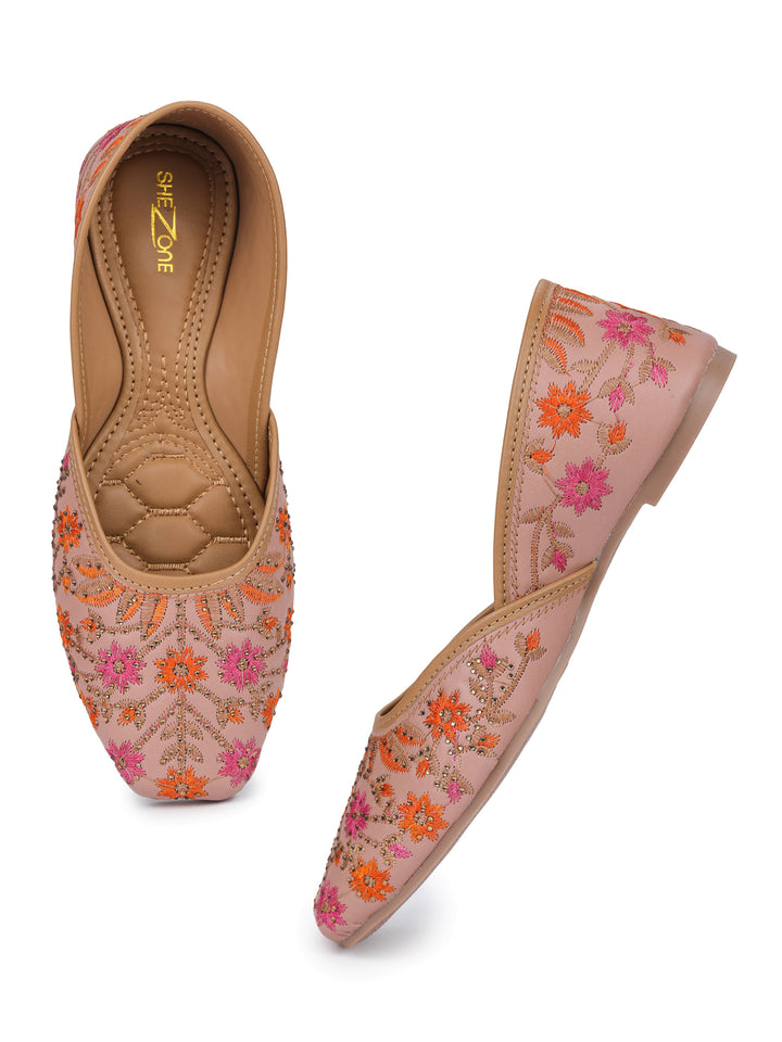 Shezone Peach Women Flats