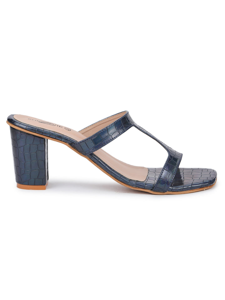 Shezone Blue Women Heels