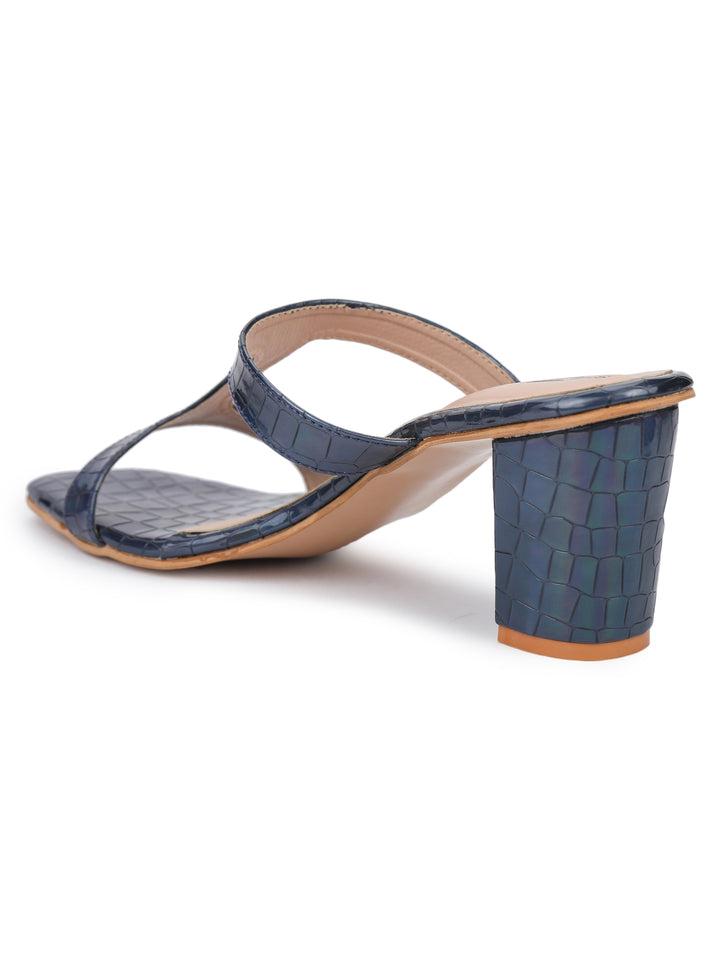 Shezone Blue Women Heels