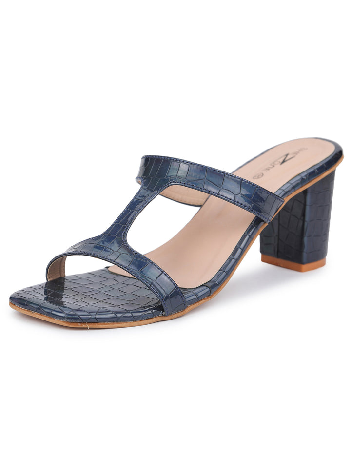 Shezone Blue Women Heels