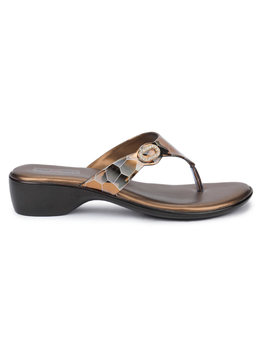 Shezone Copper Women Heels