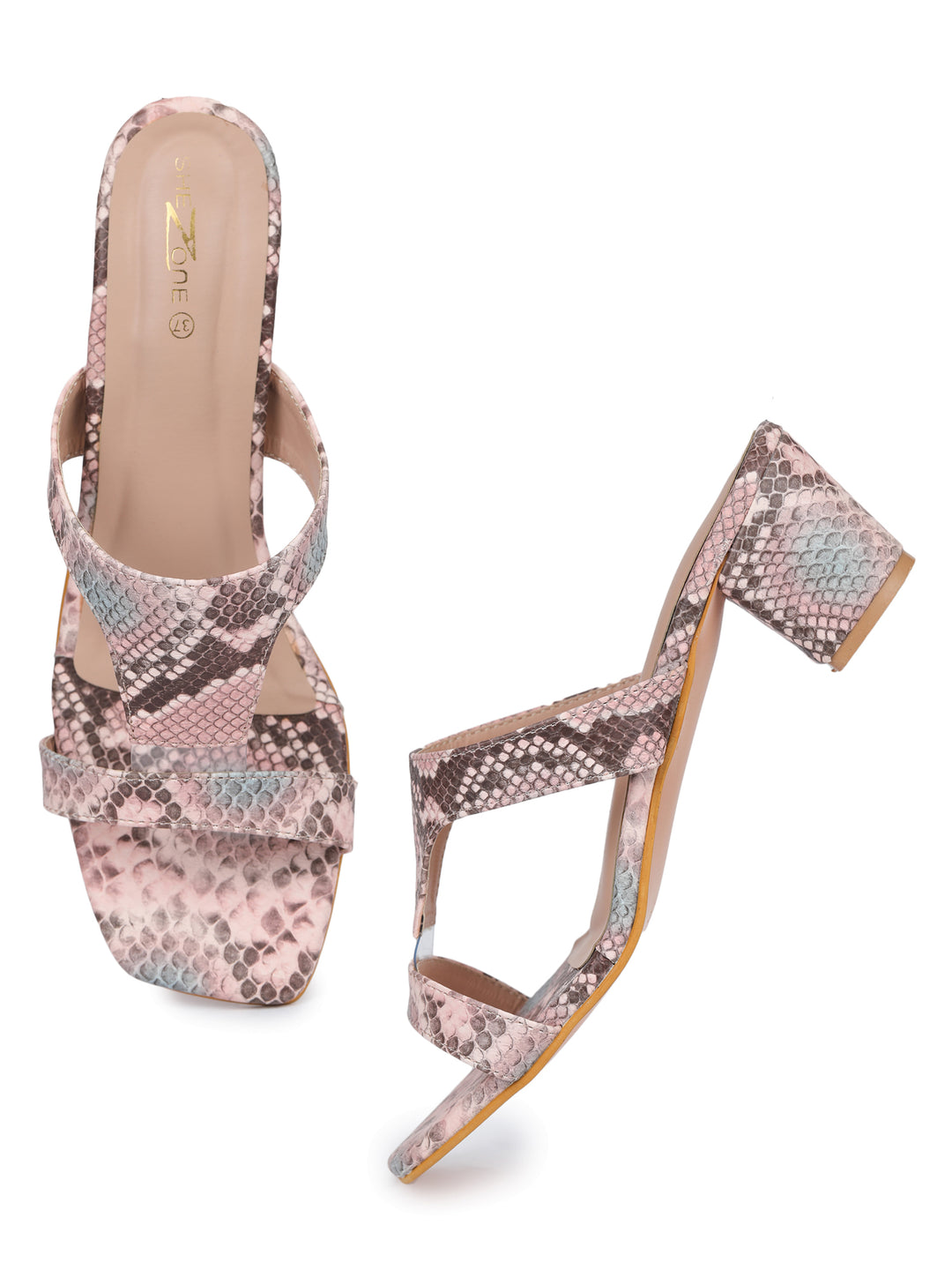 Shezone Peach Women Heels