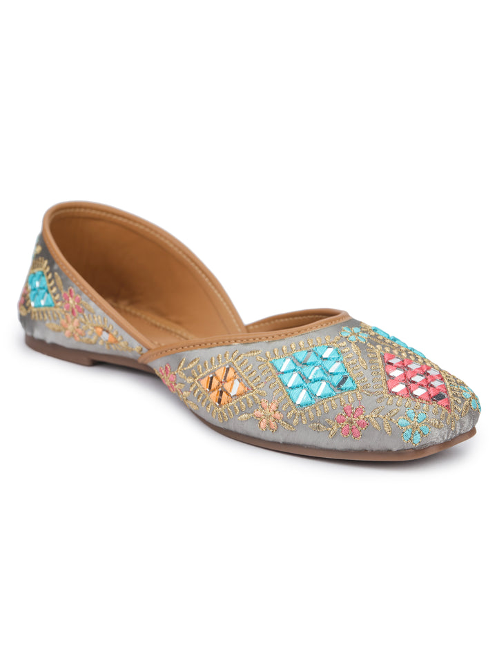 Shezone Grey Women Flats