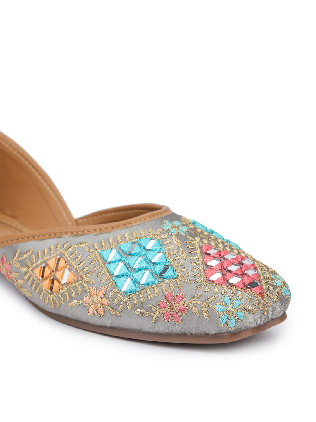 Shezone Grey Women Flats