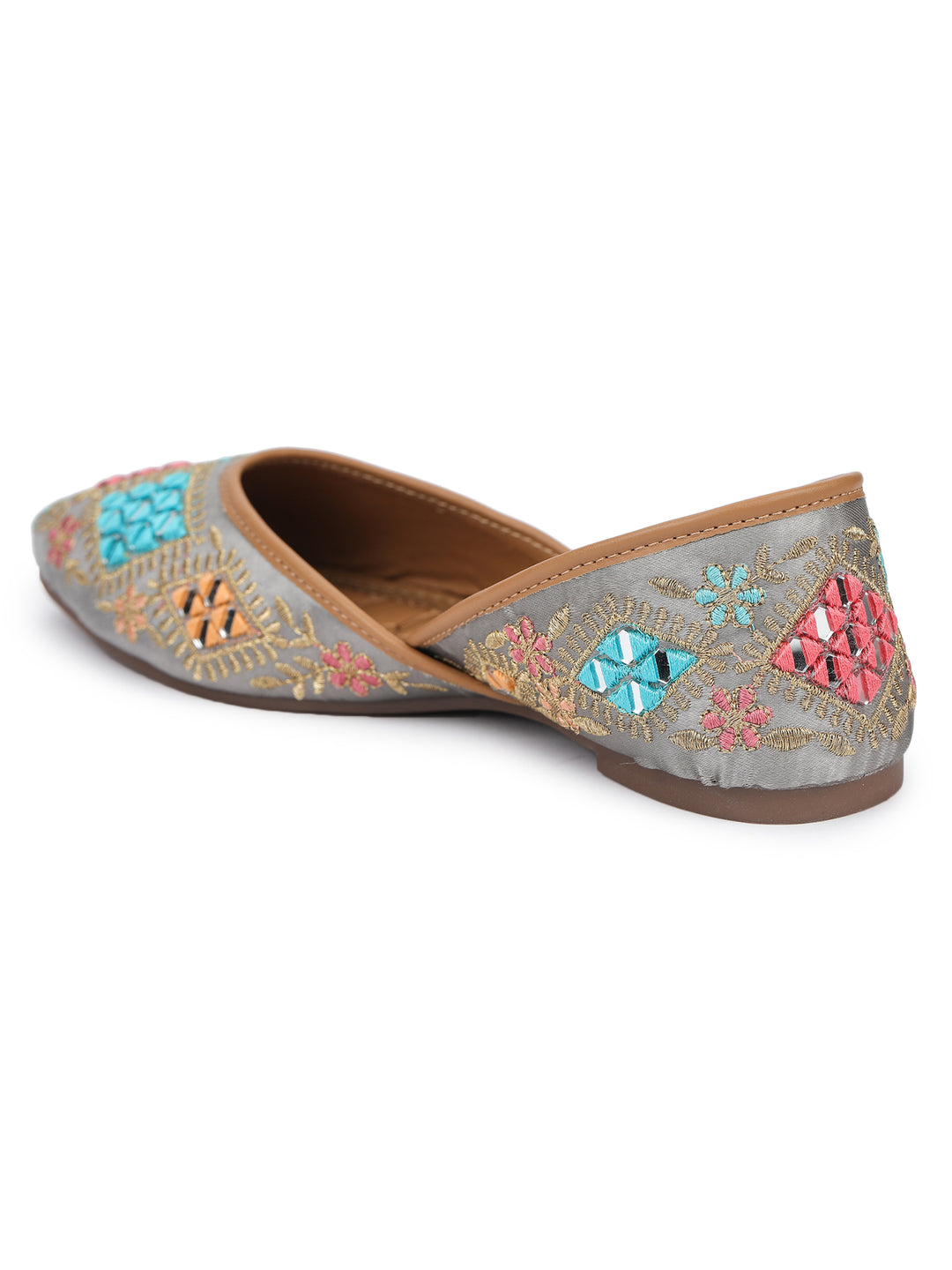 Shezone Grey Women Flats