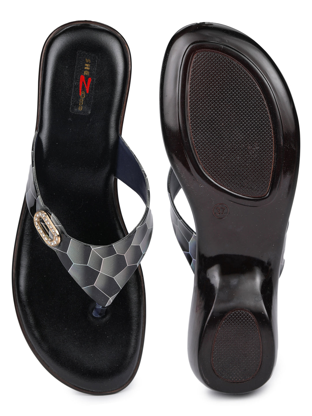 Shezone Black Women Heels