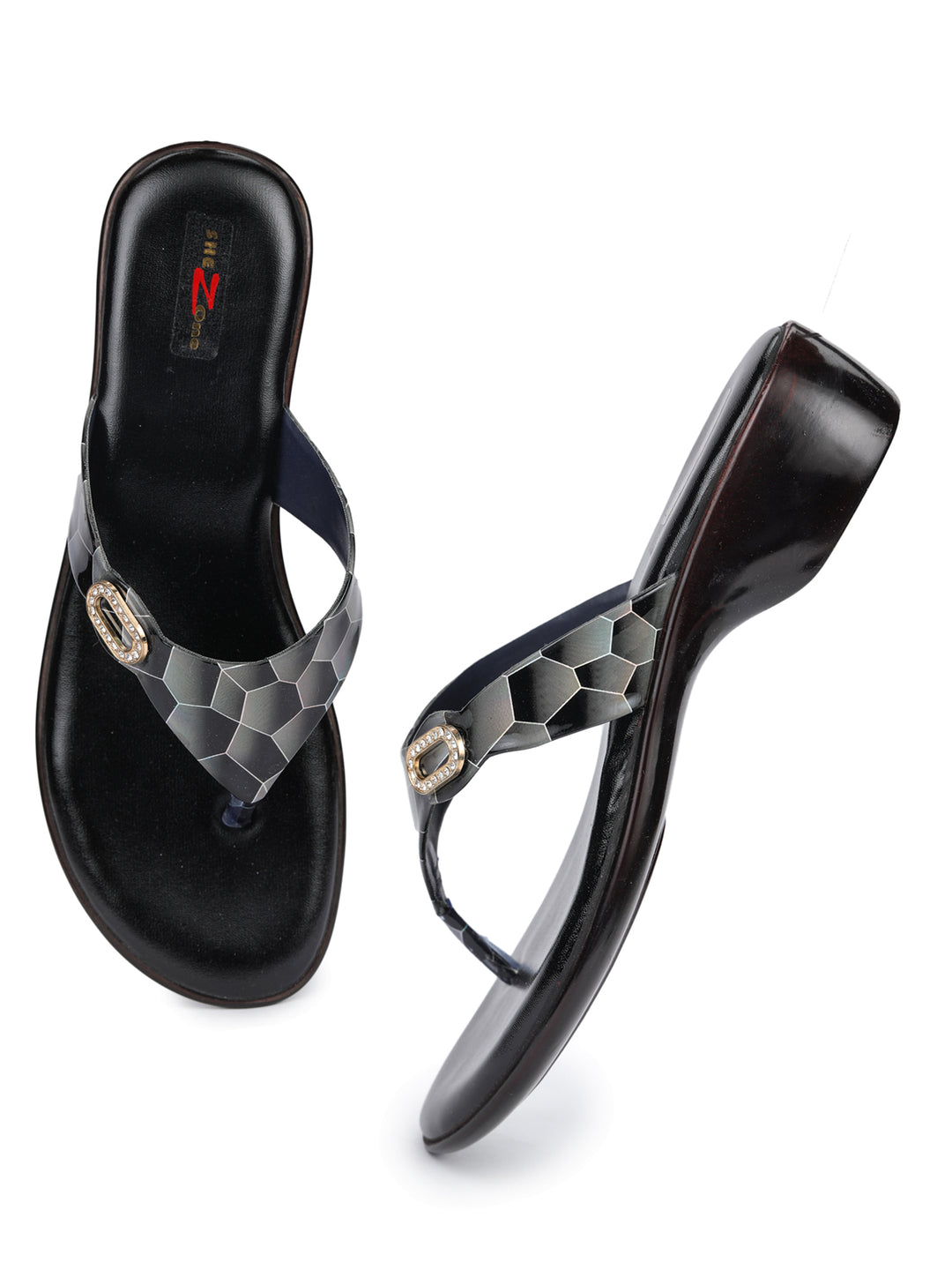 Shezone Black Women Heels