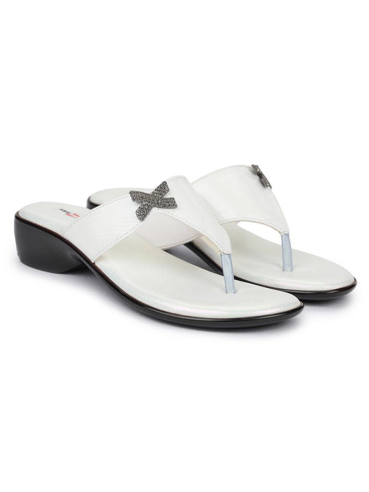 Shezone  White Women Heels