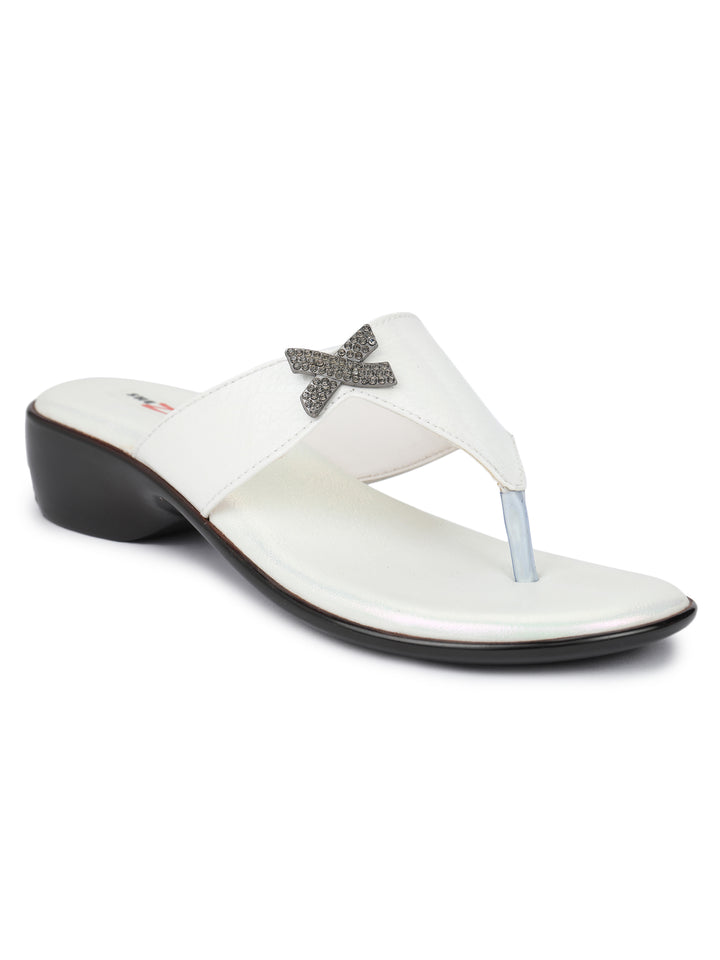 Shezone  White Women Heels