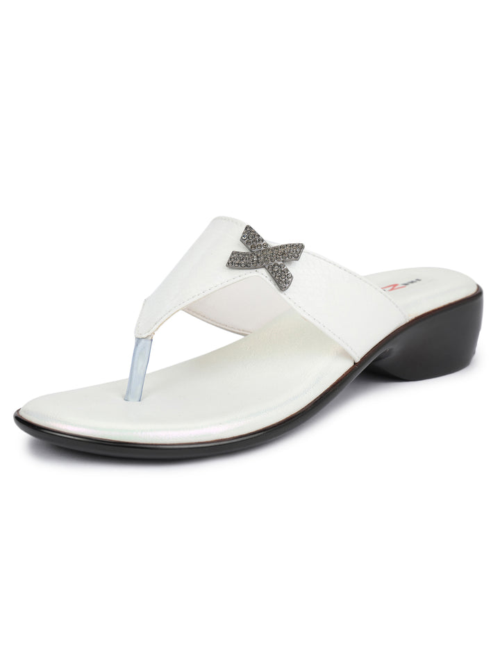 Shezone  White Women Heels