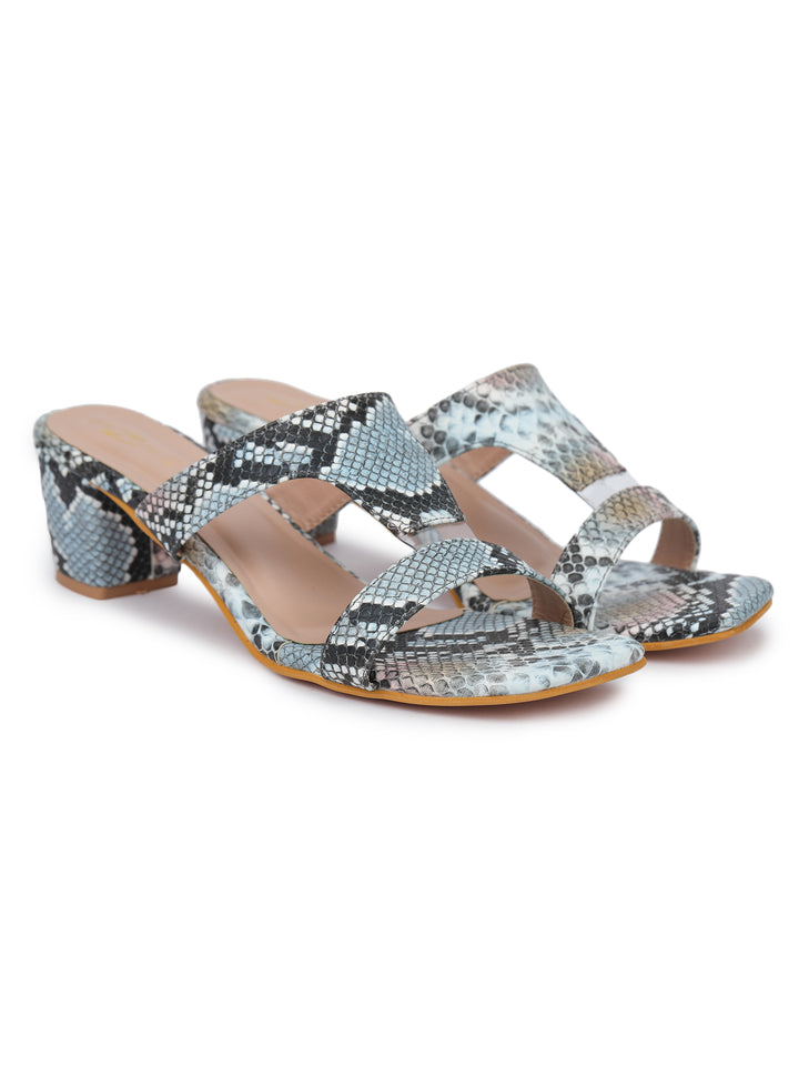 Shezone Blue Women Heels