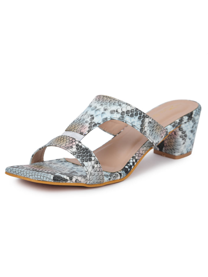 Shezone Blue Women Heels