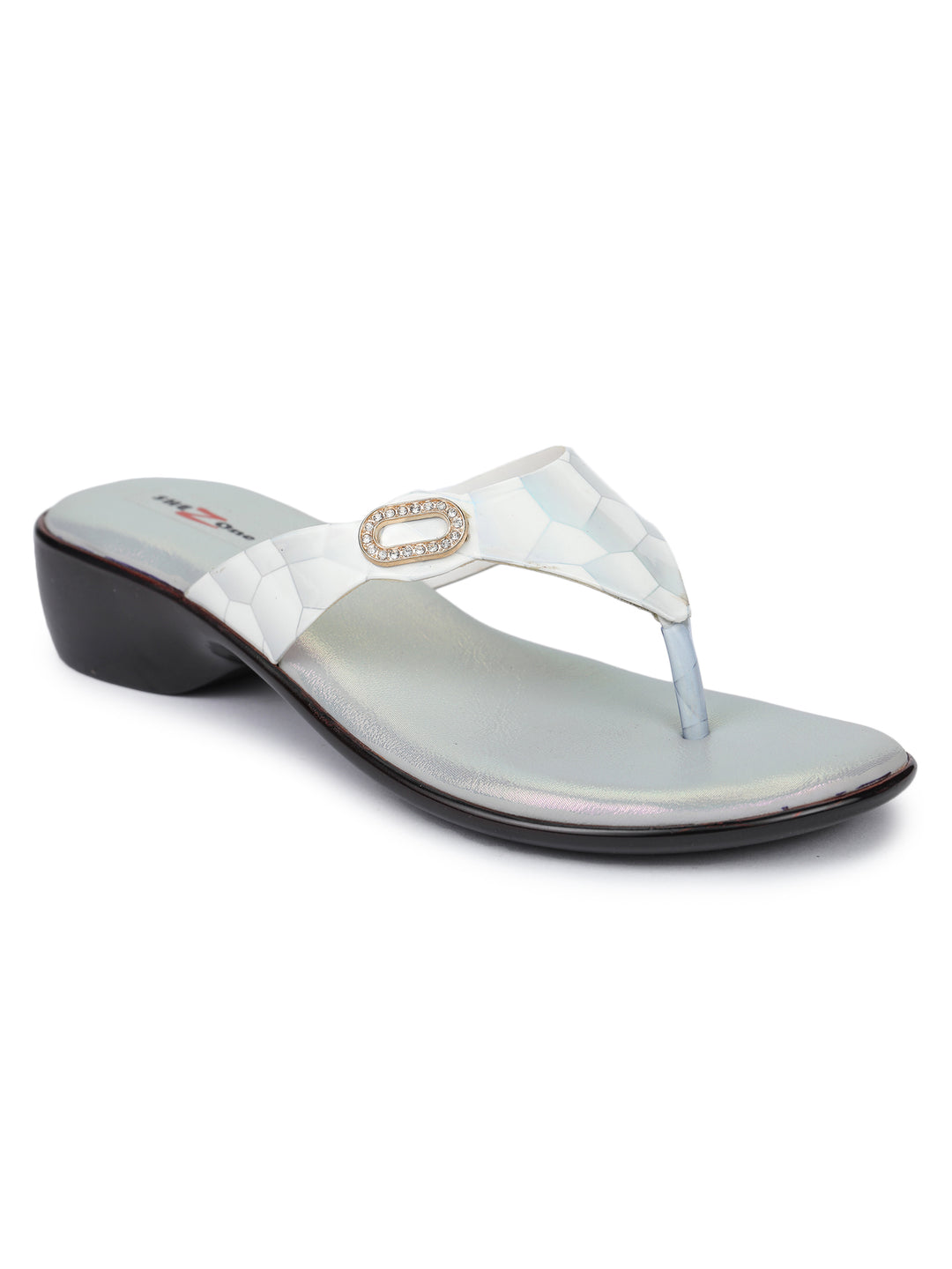 Shezone White Women Heels