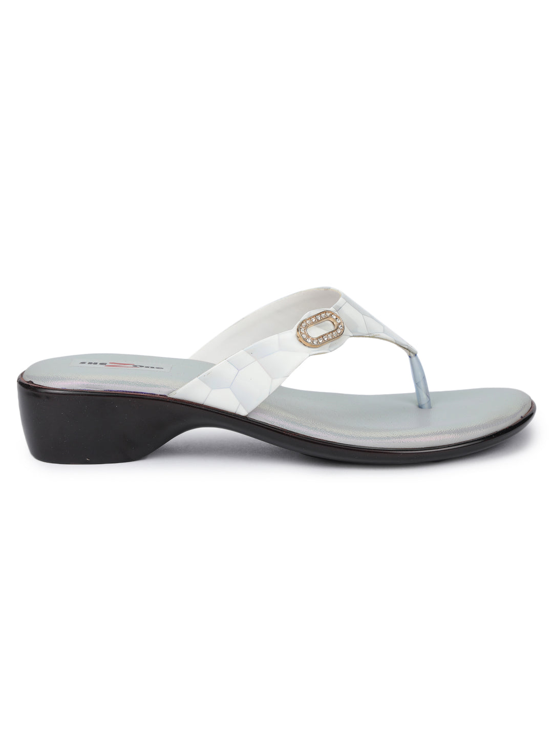 Shezone White Women Heels