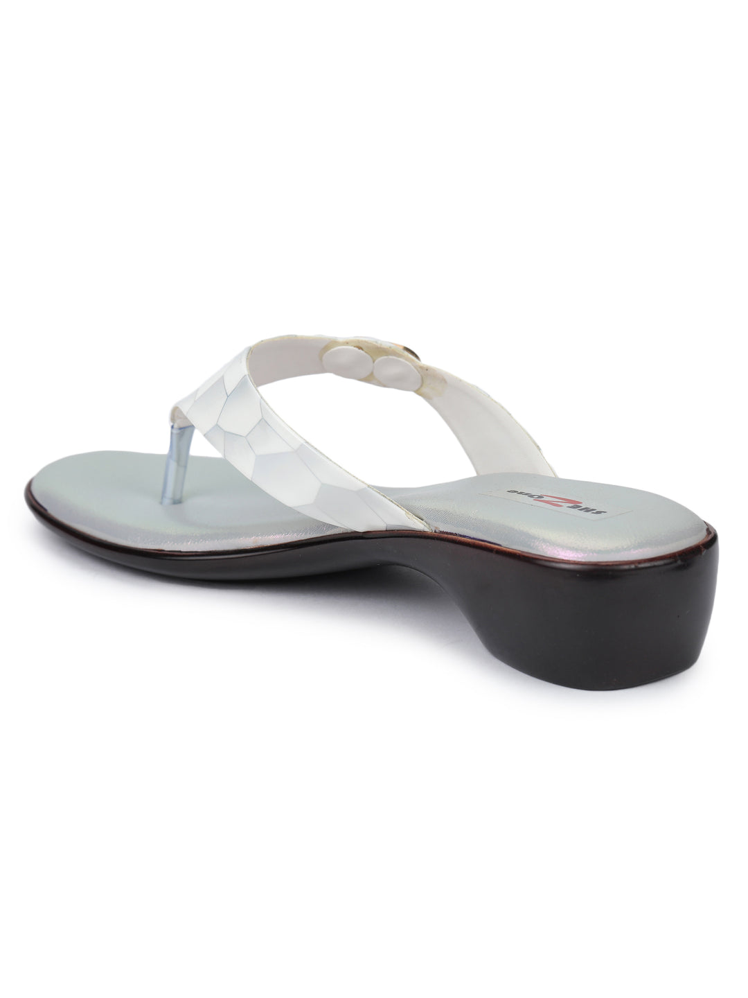 Shezone White Women Heels