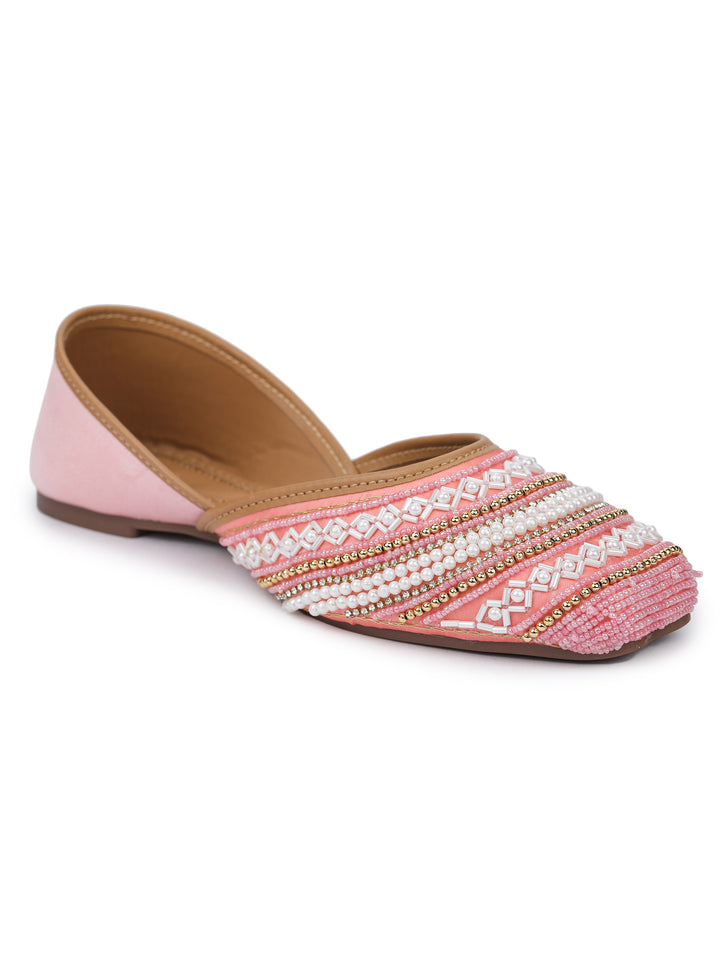 Shezone Pink Women Flats