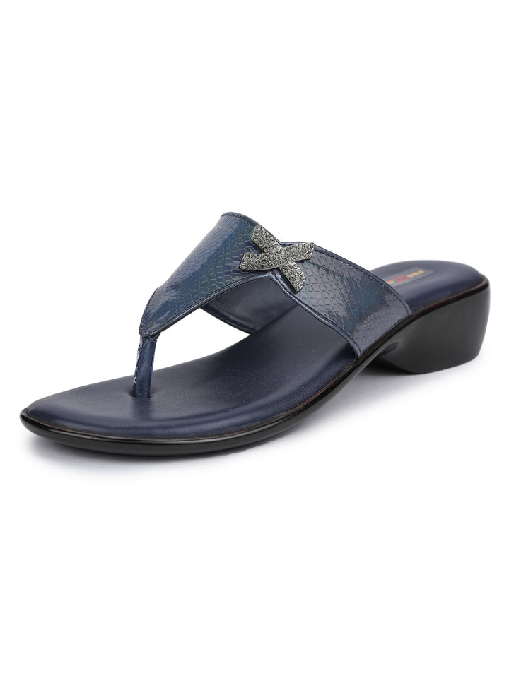 Shezone  Blue Women Heels