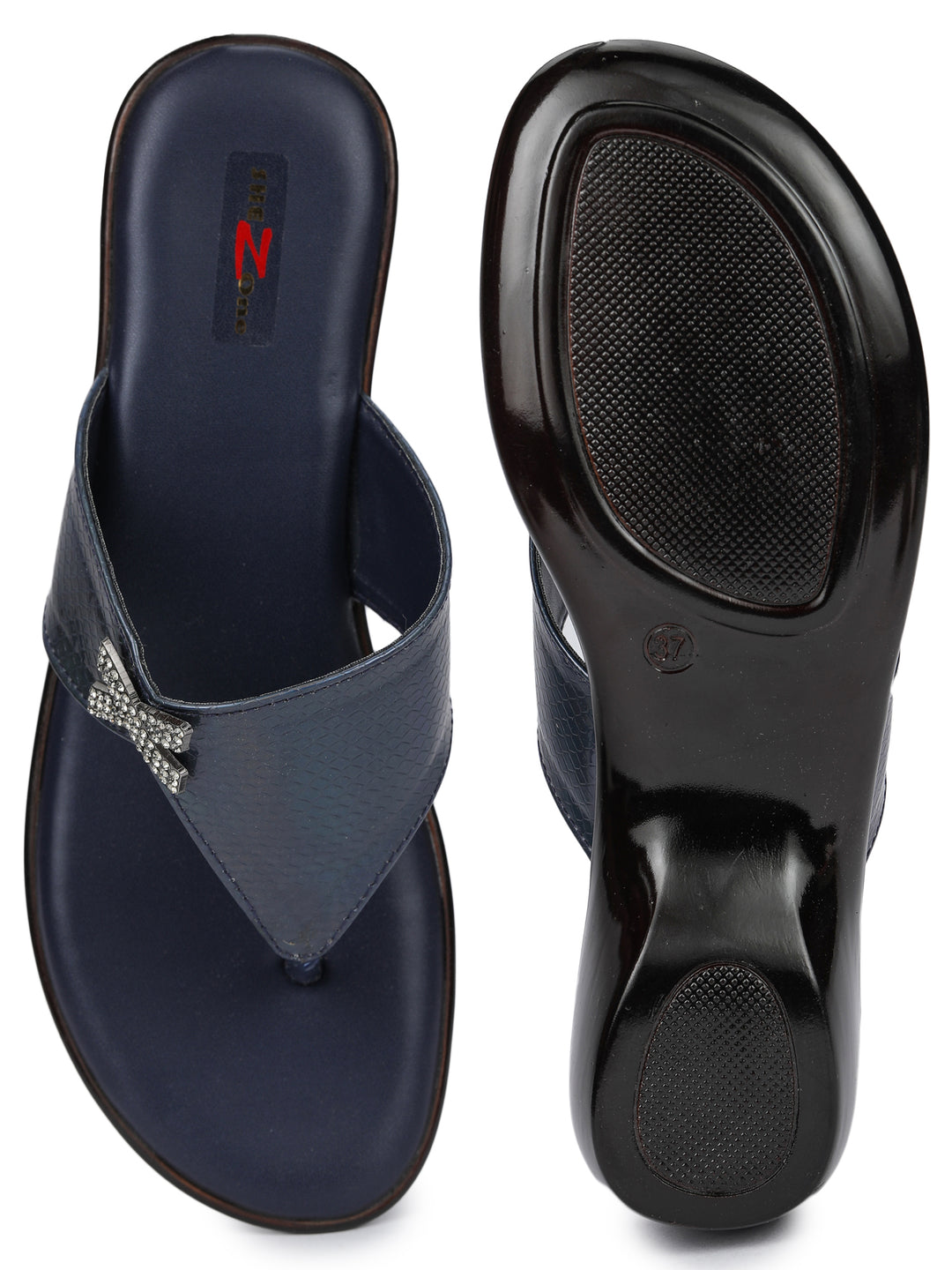 Shezone  Blue Women Heels