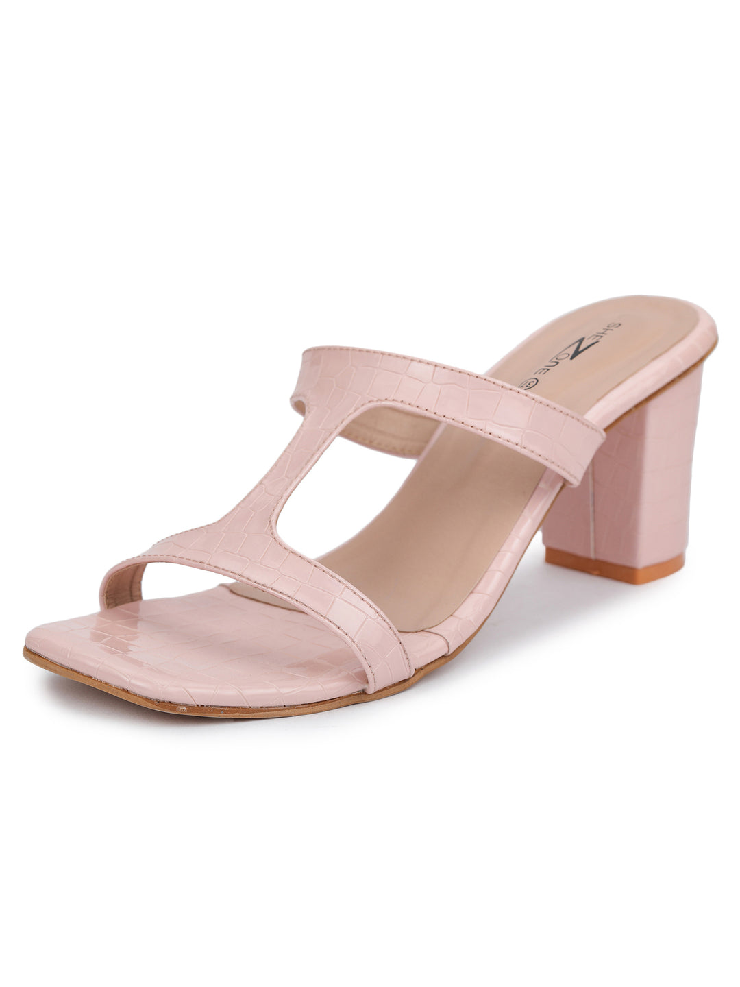 Shezone Pink Women Heels