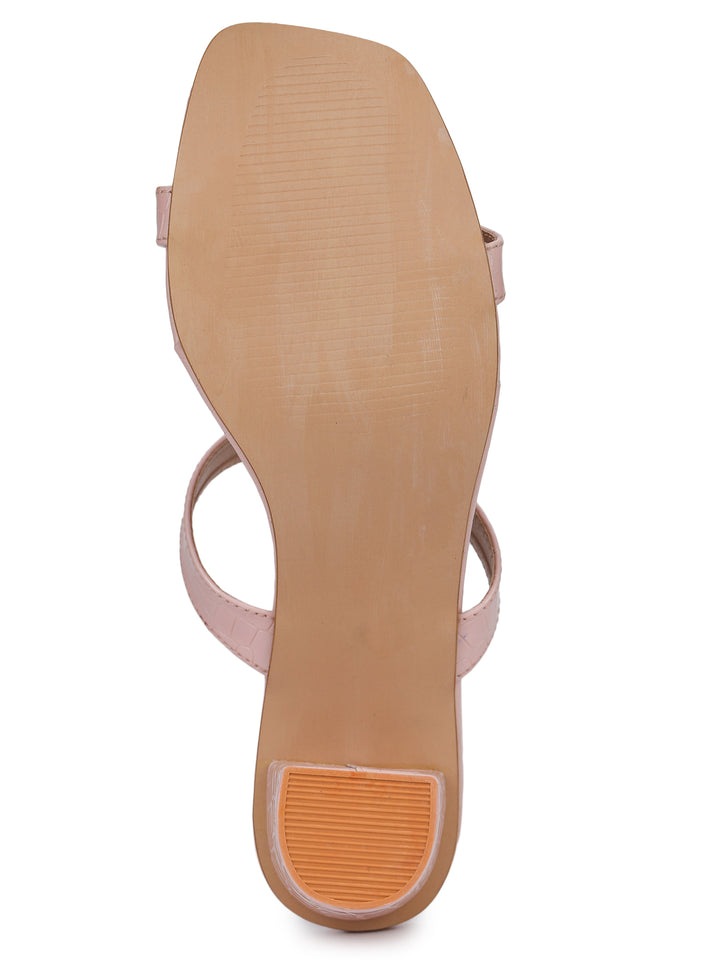 Shezone Pink Women Heels