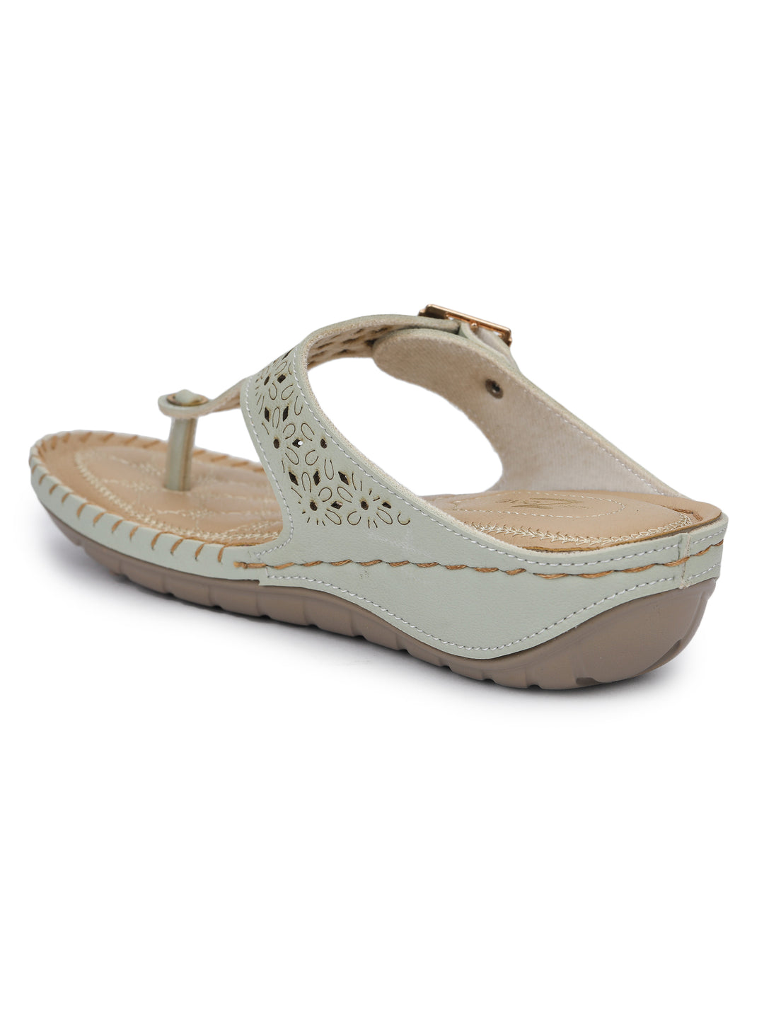 Shezone Green Women Flats